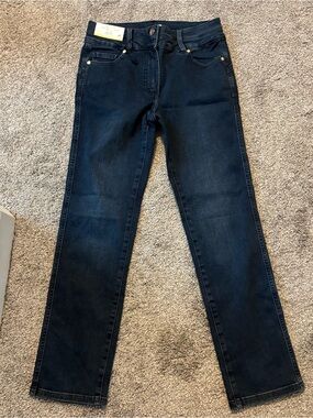 next Women's Dark Blue Straight-Leg Jeans